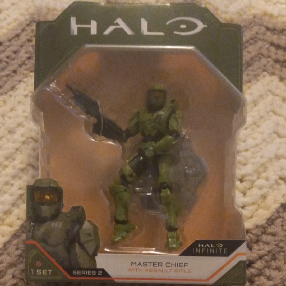 Halo Series 2 Master Chief Figure with Rifle